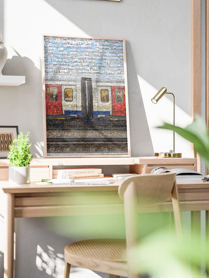 Stunning London Mosaic Artwork: Captivating Subway Scene of Iconic Cityscapes AtelierMosaics