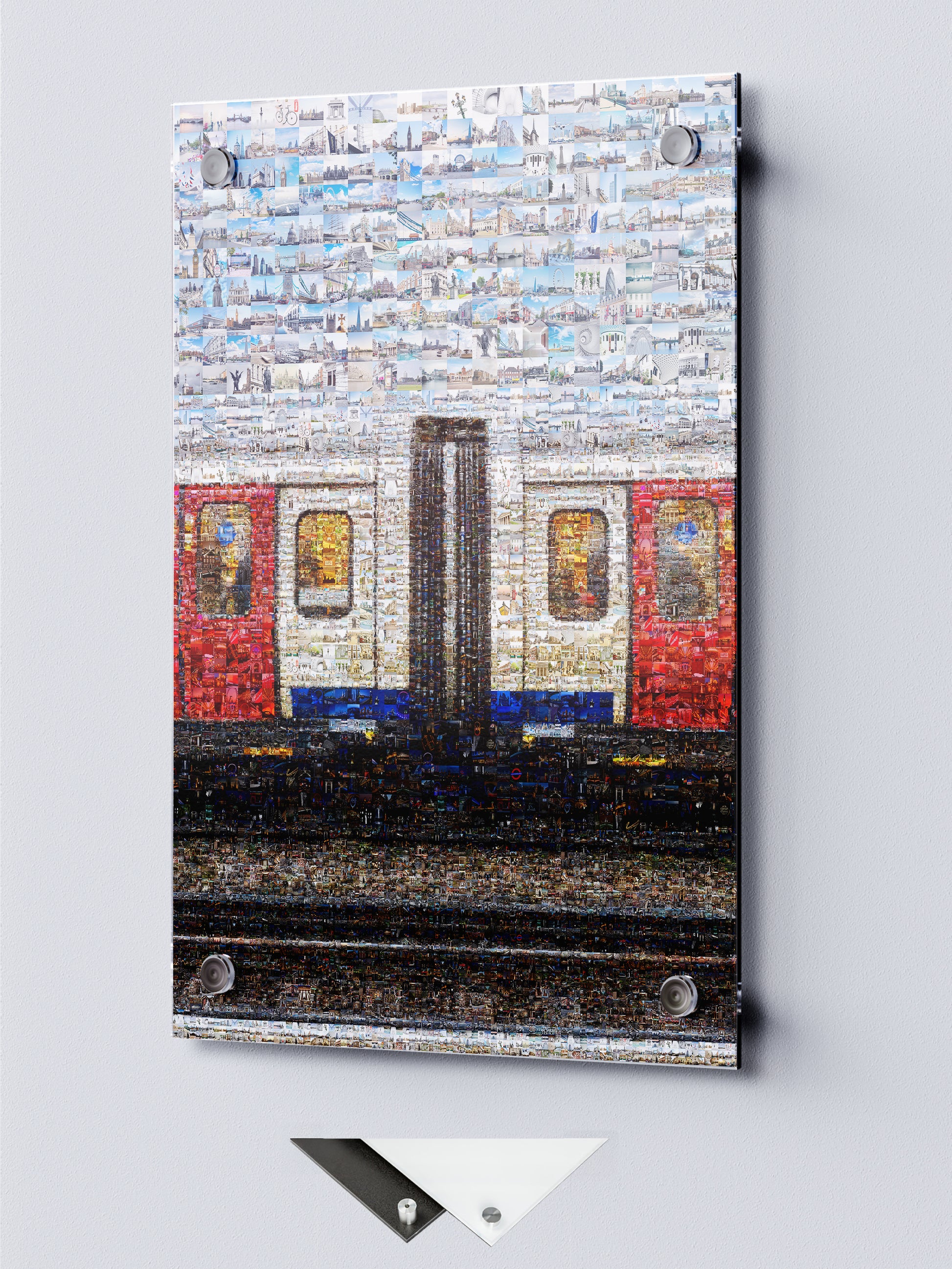 Stunning London Mosaic Artwork: Captivating Subway Scene of Iconic Cityscapes AtelierMosaics