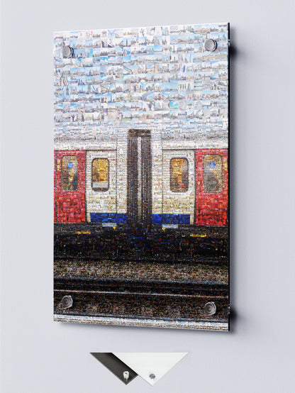 Stunning London Mosaic Artwork: Captivating Subway Scene of Iconic Cityscapes AtelierMosaics