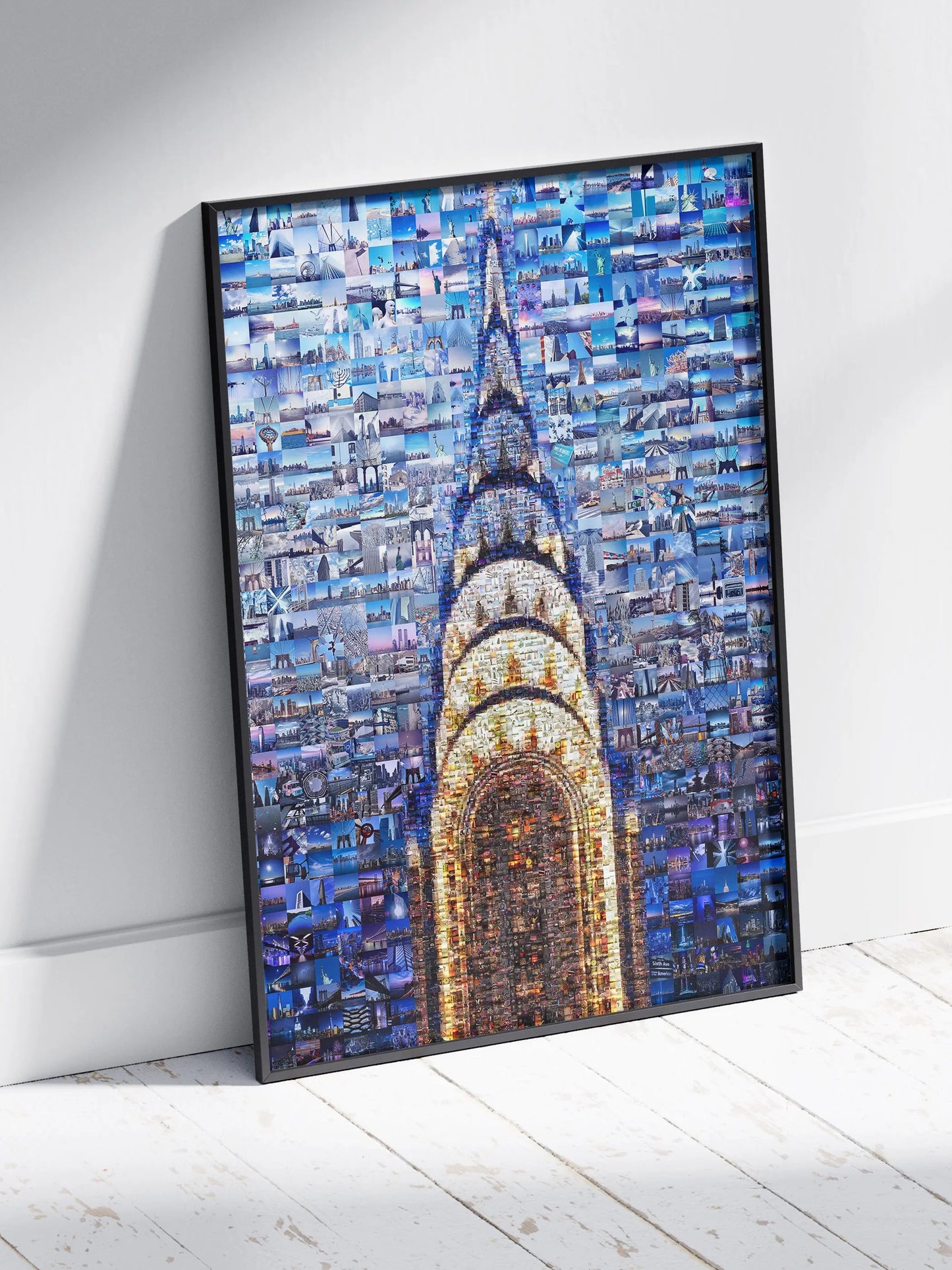 Stunning Chrysler Building Mosaic Art - A Unique Wall Décor for Modern Homes and Offices AtelierMosaics