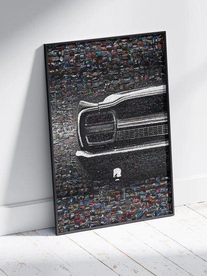 Stunning Mosaic Artwork of Classic Cars – Perfect for Automotive Enthusiasts and Decor Lovers AtelierMosaics