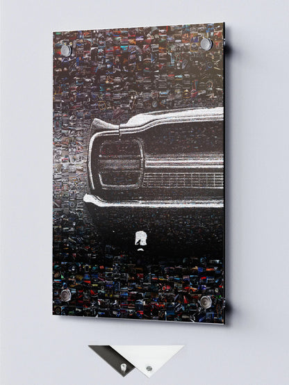 Stunning Mosaic Artwork of Classic Cars – Perfect for Automotive Enthusiasts and Decor Lovers AtelierMosaics