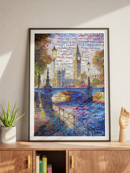 Stunning London Mosaic Artwork - Iconic Landmarks & Cityscape | Perfect Wall Decor AtelierMosaics