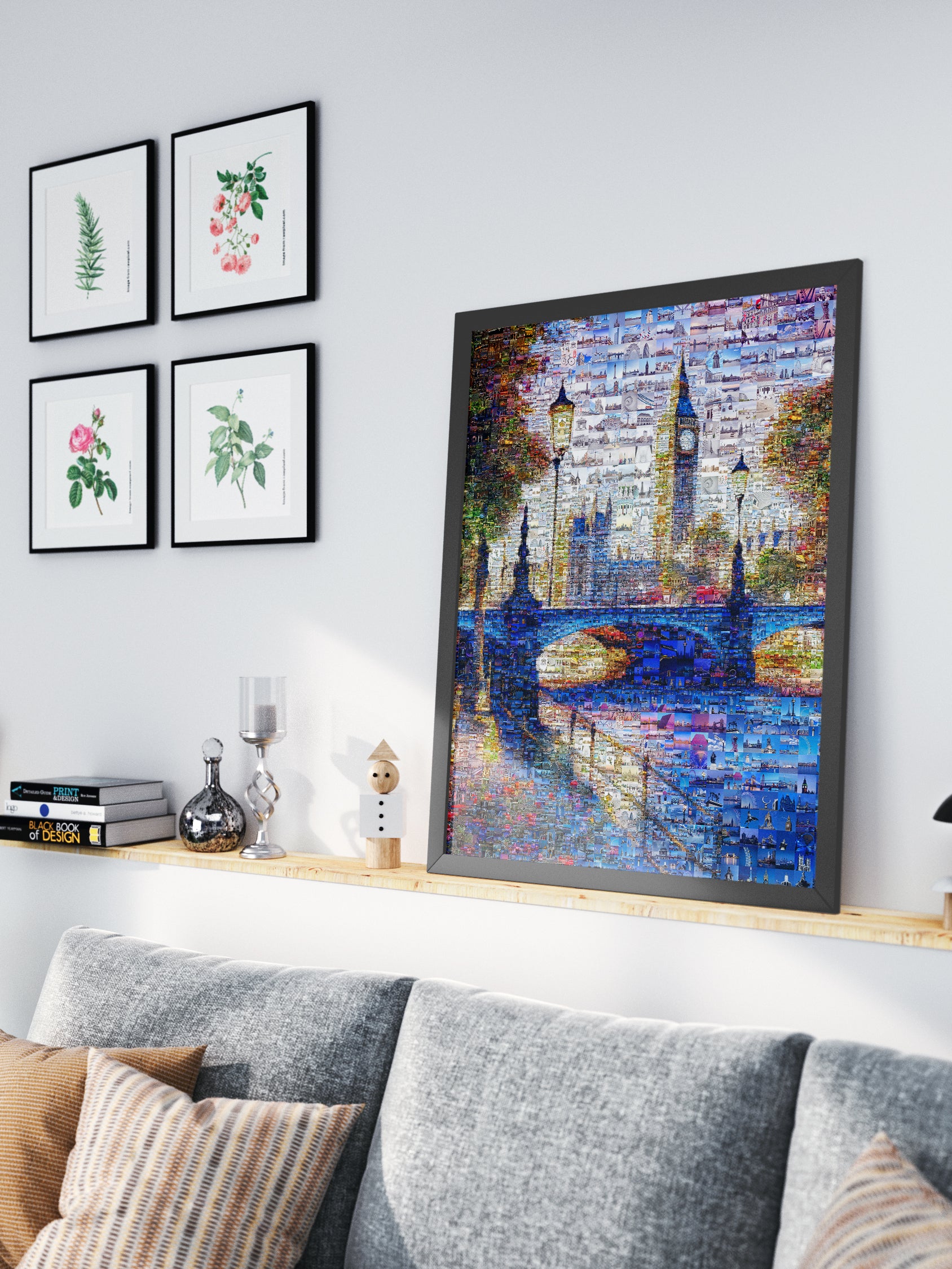 Stunning London Mosaic Artwork - Iconic Landmarks & Cityscape | Perfect Wall Decor AtelierMosaics