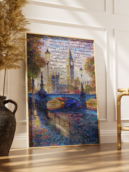 Stunning London Mosaic Artwork - Iconic Landmarks & Cityscape | Perfect Wall Decor AtelierMosaics