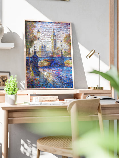 Stunning London Mosaic Artwork - Iconic Landmarks & Cityscape | Perfect Wall Decor AtelierMosaics