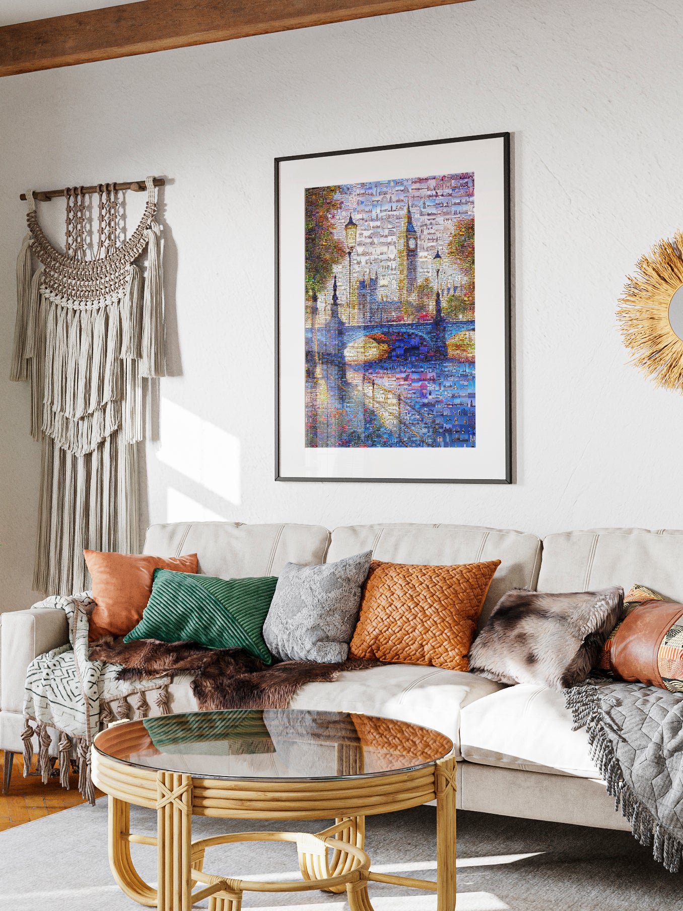 Stunning London Mosaic Artwork - Iconic Landmarks & Cityscape | Perfect Wall Decor AtelierMosaics