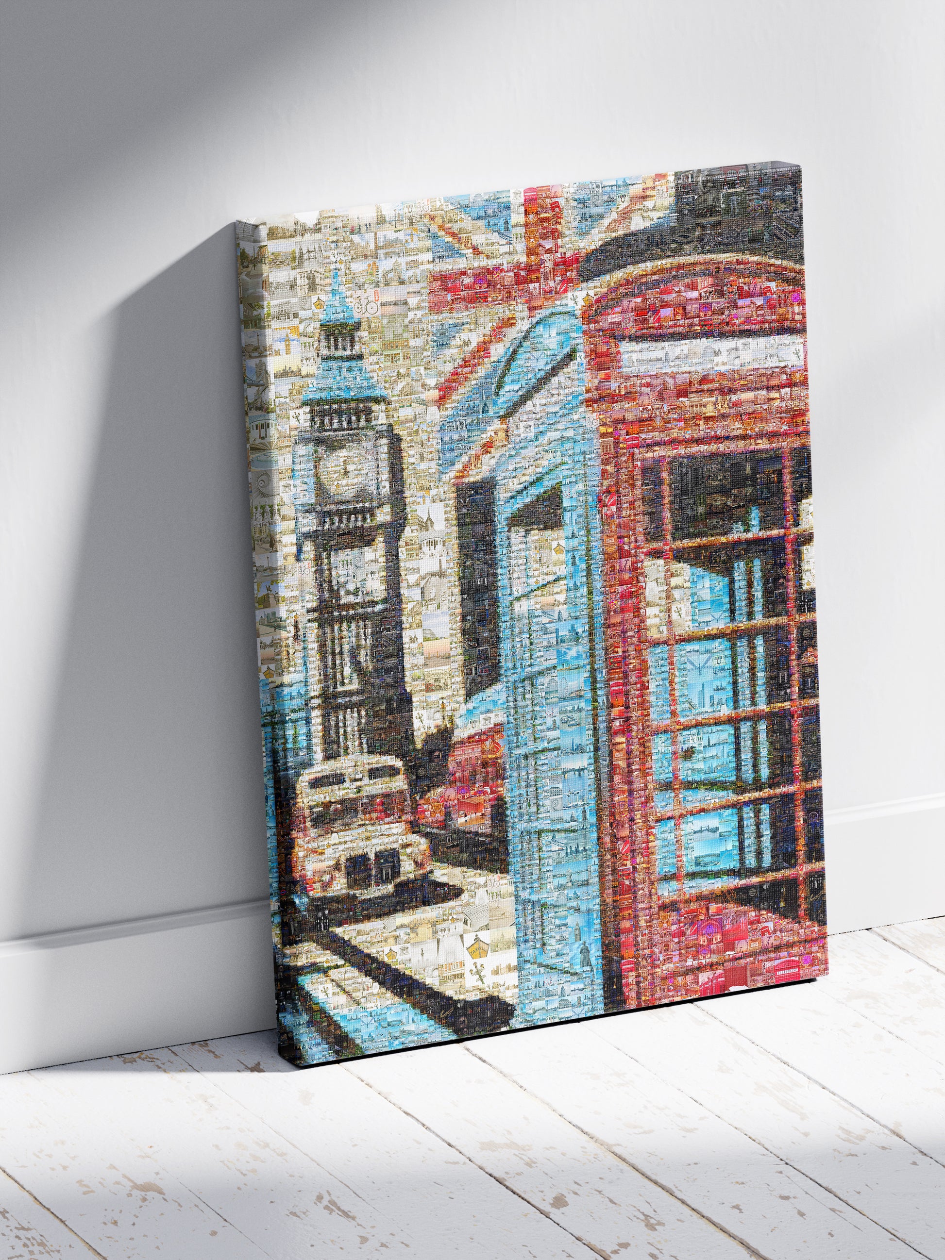 Stunning London Mosaic Artwork Featuring Iconic Landmarks and Culture - Perfect for Home Decor AtelierMosaics