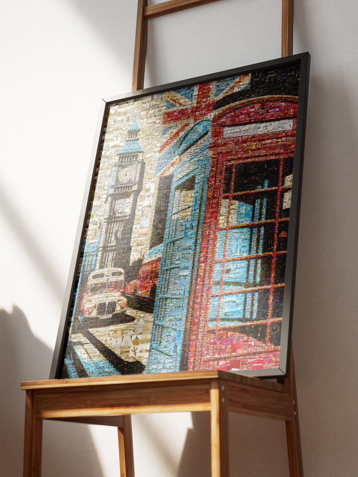 Stunning London Mosaic Artwork Featuring Iconic Landmarks and Culture - Perfect for Home Decor AtelierMosaics