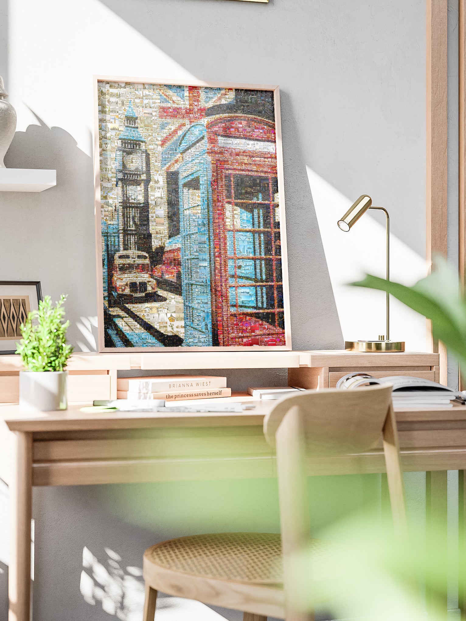 Stunning London Mosaic Artwork Featuring Iconic Landmarks and Culture - Perfect for Home Decor AtelierMosaics