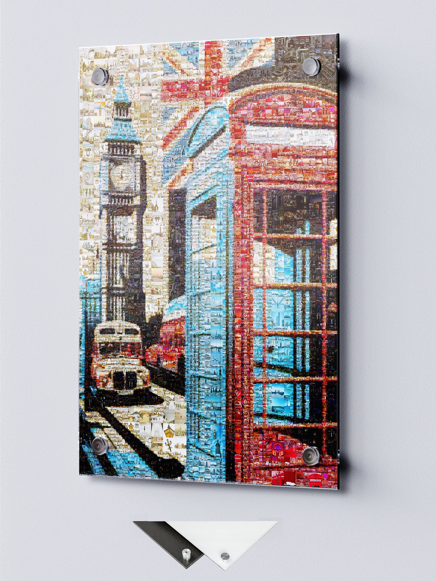 Stunning London Mosaic Artwork Featuring Iconic Landmarks and Culture - Perfect for Home Decor AtelierMosaics