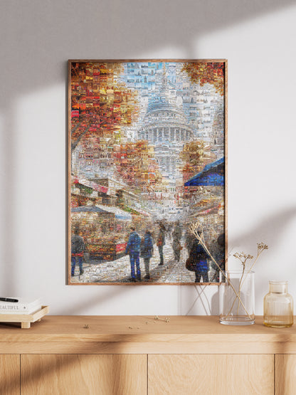 Stunning London Mosaic Artwork - Iconic Landmarks & City Life AtelierMosaics