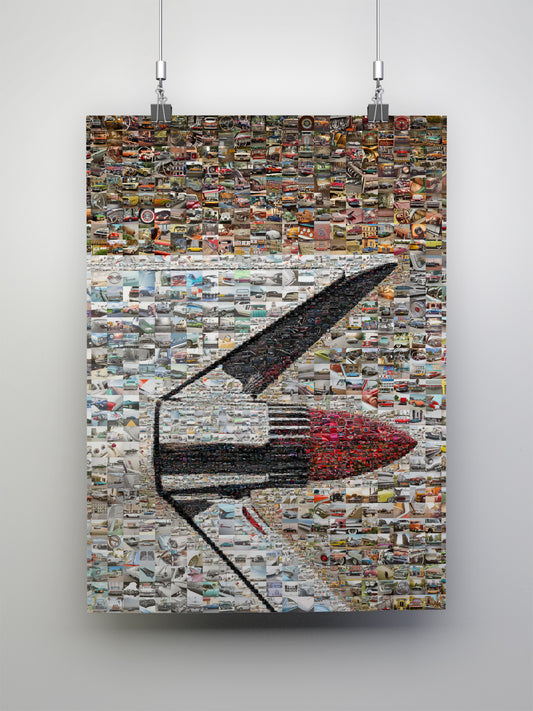 Vintage Car Mosaic Artwork - Unique Wall Art for Auto Enthusiasts | Perfect Gift for Classic Car Lovers AtelierMosaics