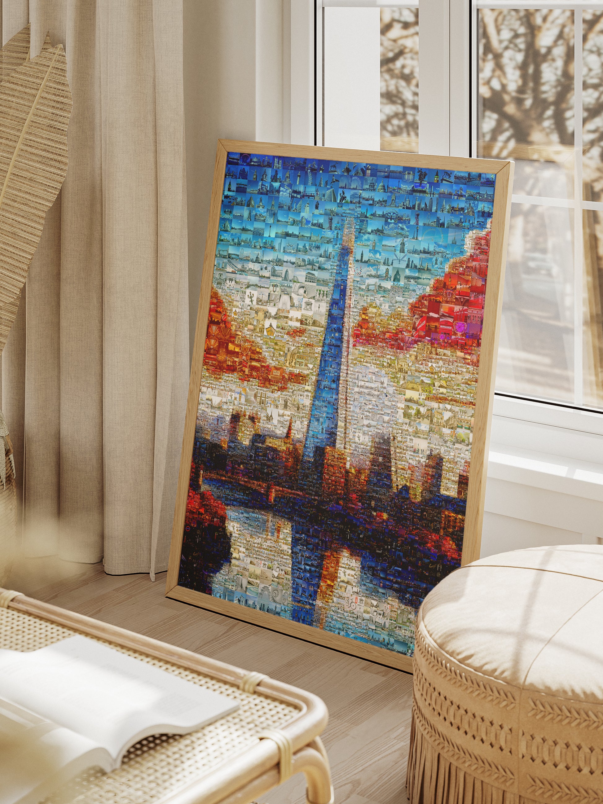 Stunning London Mosaic Artwork - Iconic Cityscapes in Vibrant Colors AtelierMosaics