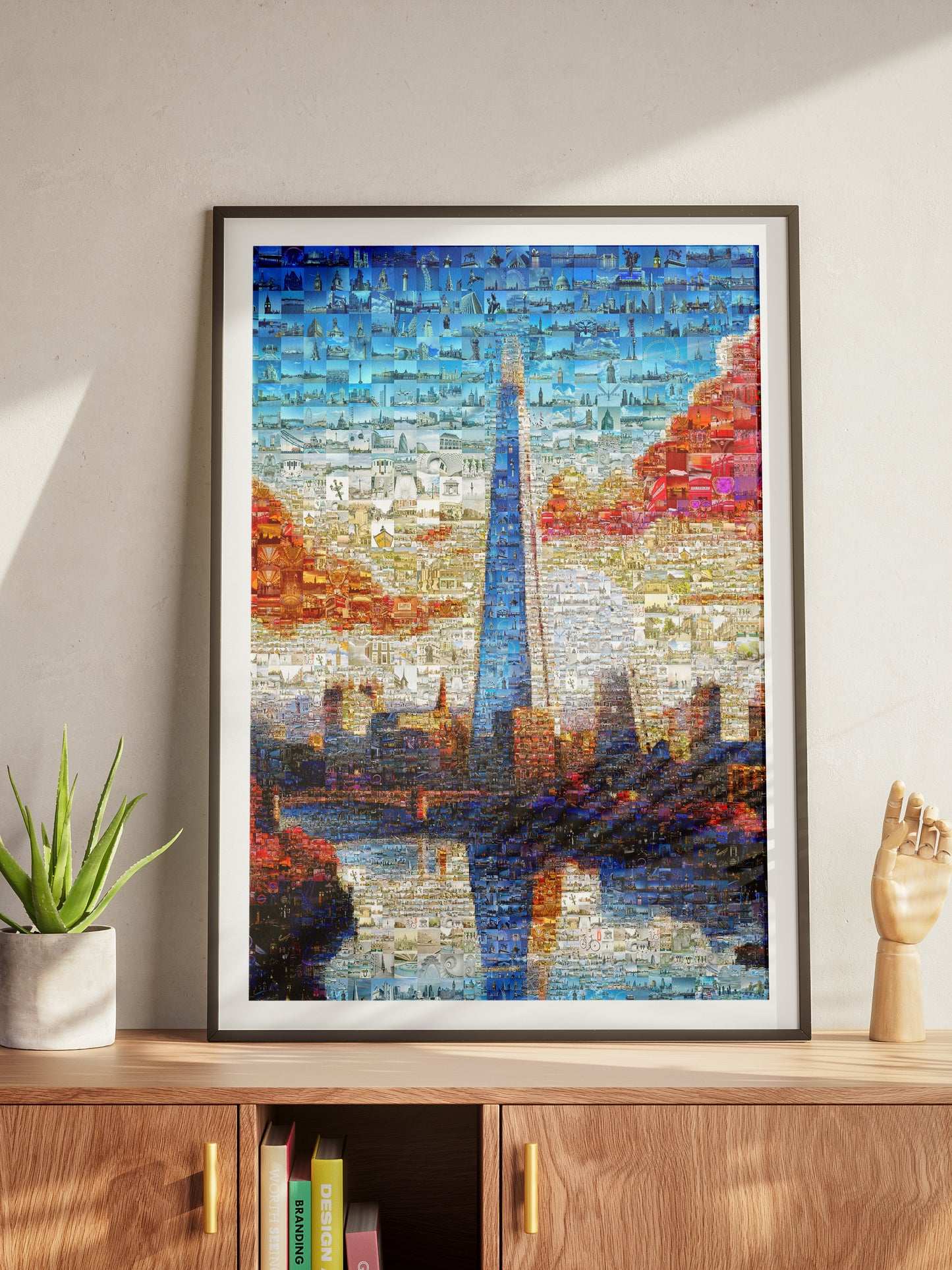 Stunning London Mosaic Artwork - Iconic Cityscapes in Vibrant Colors AtelierMosaics