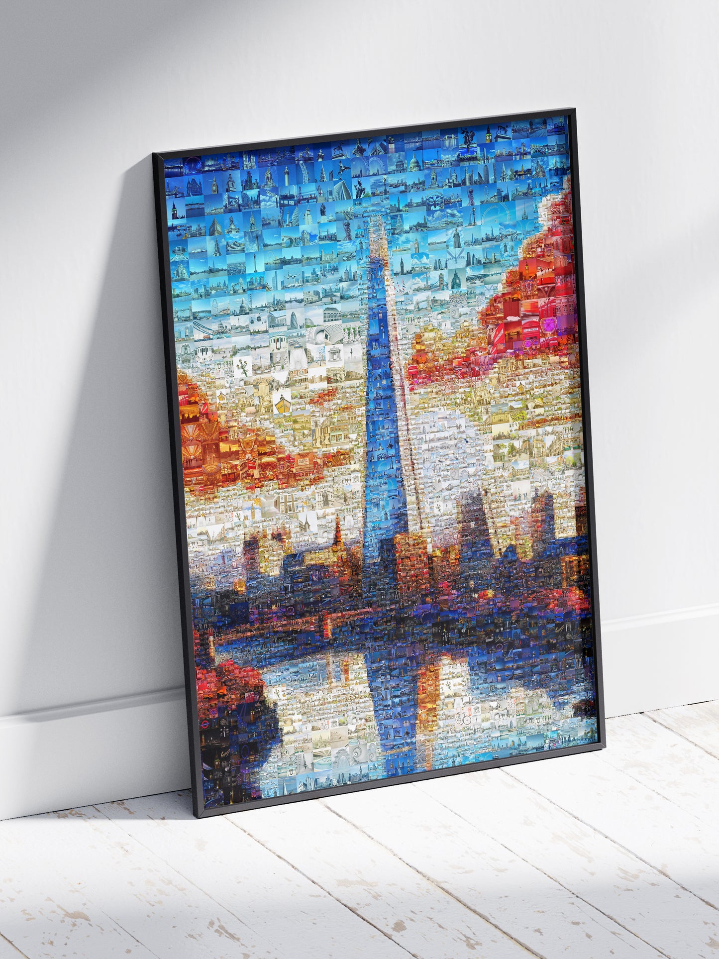 Stunning London Mosaic Artwork - Iconic Cityscapes in Vibrant Colors AtelierMosaics