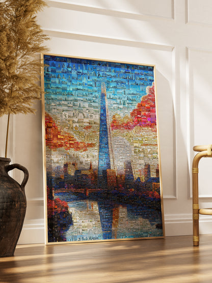 Stunning London Mosaic Artwork - Iconic Cityscapes in Vibrant Colors AtelierMosaics