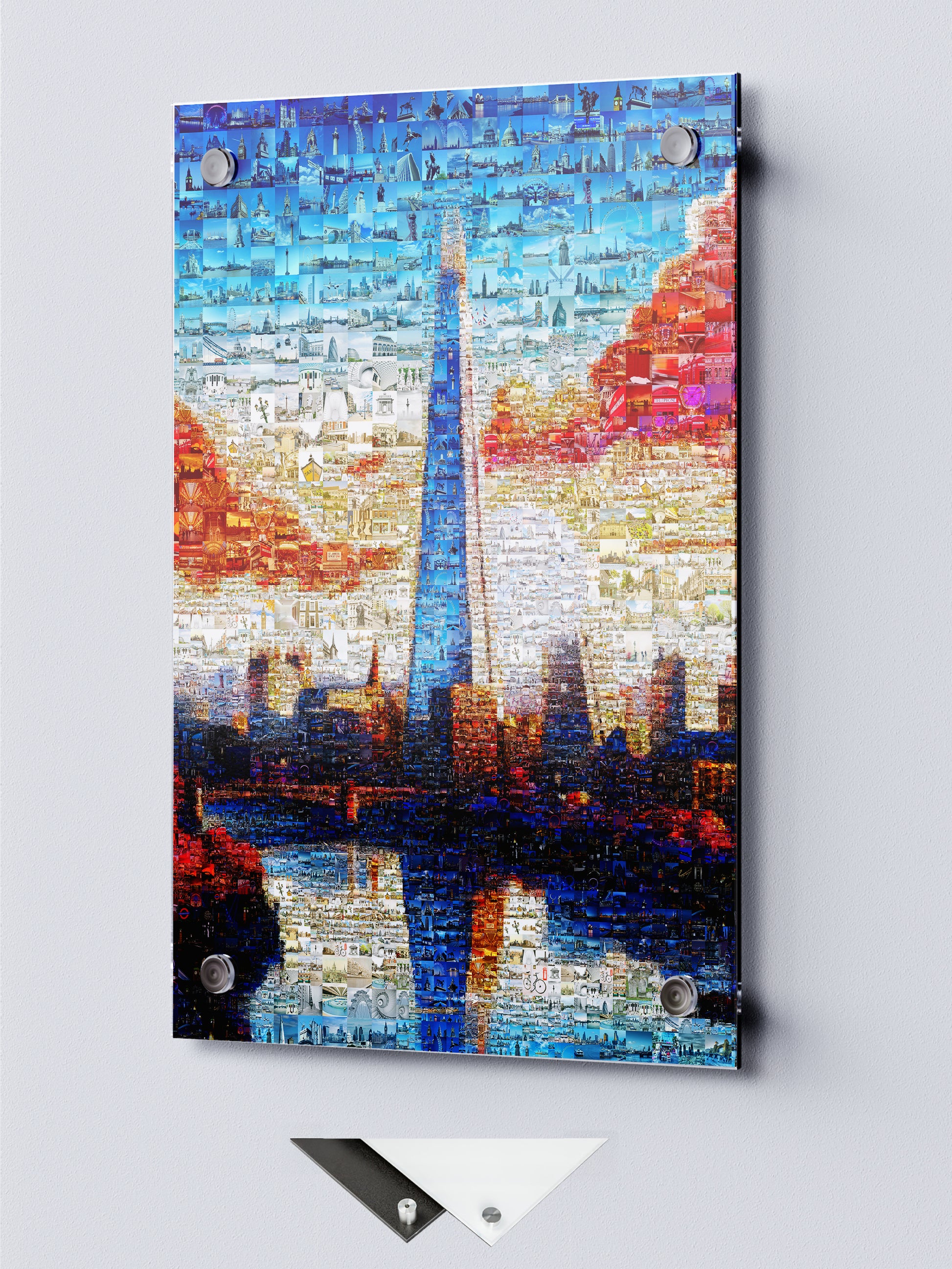 Stunning London Mosaic Artwork - Iconic Cityscapes in Vibrant Colors AtelierMosaics