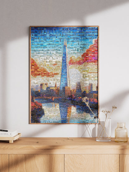 Stunning London Mosaic Artwork - Iconic Cityscapes in Vibrant Colors AtelierMosaics