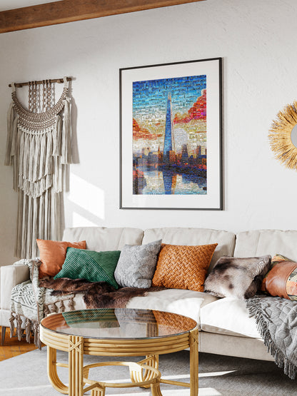 Stunning London Mosaic Artwork - Iconic Cityscapes in Vibrant Colors AtelierMosaics