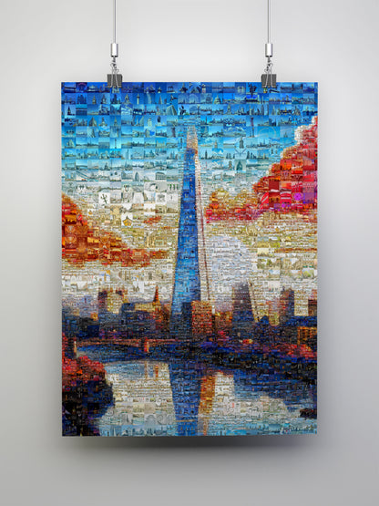 Stunning London Mosaic Artwork - Iconic Cityscapes in Vibrant Colors AtelierMosaics