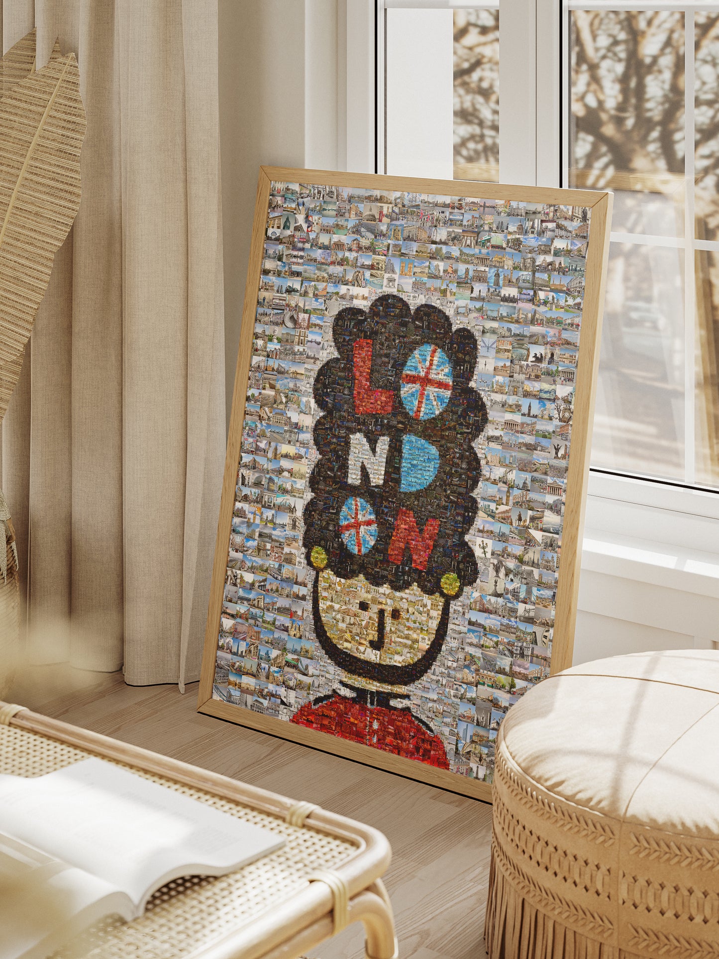 Vibrant London Mosaic Artwork - Unique Wall Decor for Home & Office AtelierMosaics