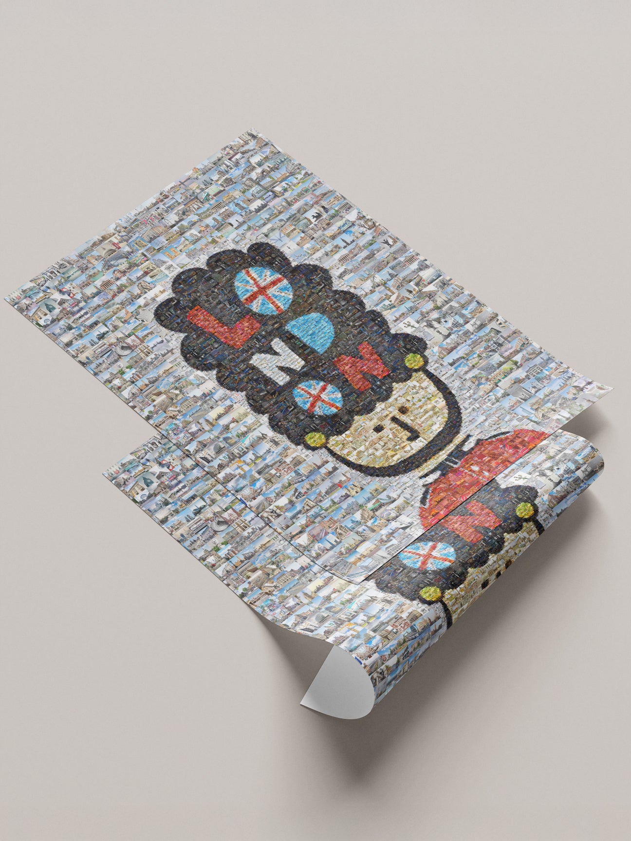 Vibrant London Mosaic Artwork - Unique Wall Decor for Home & Office AtelierMosaics