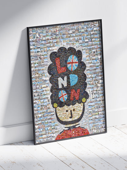 Vibrant London Mosaic Artwork - Unique Wall Decor for Home & Office AtelierMosaics