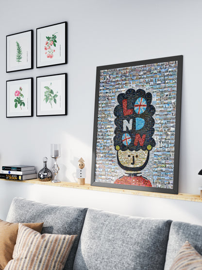 Vibrant London Mosaic Artwork - Unique Wall Decor for Home & Office AtelierMosaics
