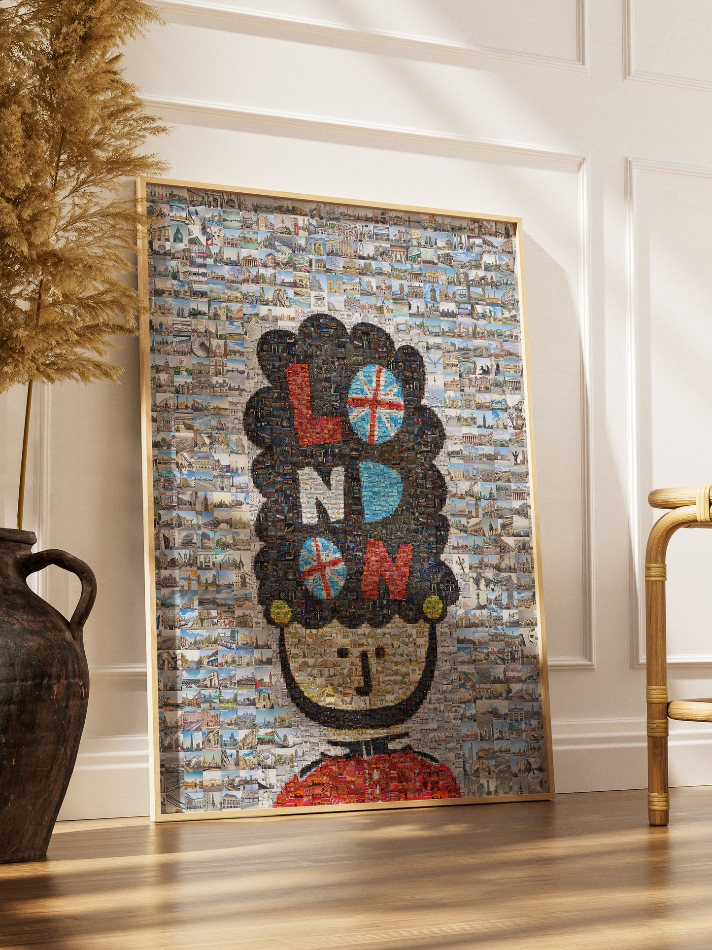 Vibrant London Mosaic Artwork - Unique Wall Decor for Home & Office AtelierMosaics
