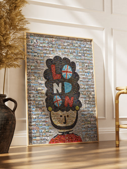 Vibrant London Mosaic Artwork - Unique Wall Decor for Home & Office AtelierMosaics