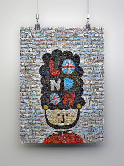 Vibrant London Mosaic Artwork - Unique Wall Decor for Home & Office AtelierMosaics