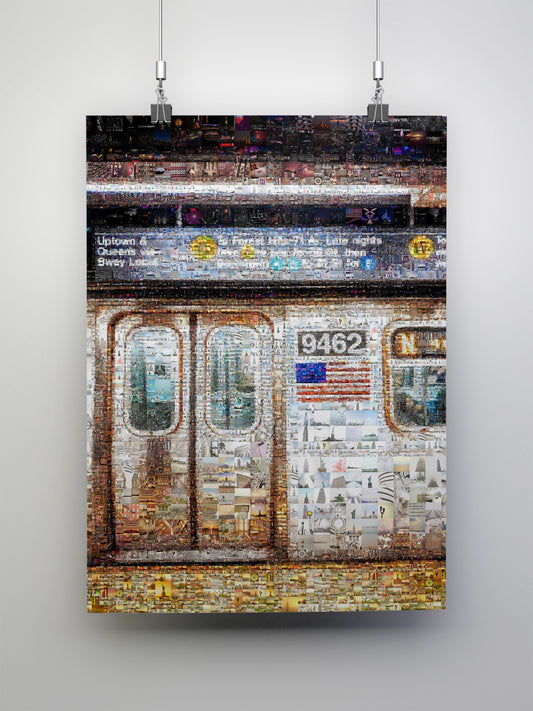 Stunning Subway Mosaic Art: A Vibrant Tribute to Urban Life and NYC Culture
