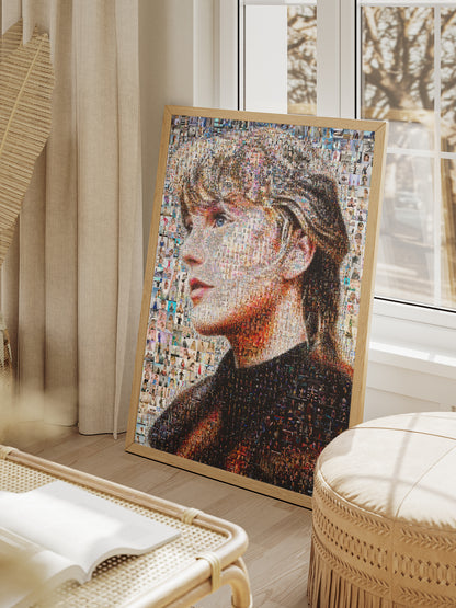 Stunning Taylor Swift Mosaic Artwork - Captivating Tribute to Iconic Moments AtelierMosaics