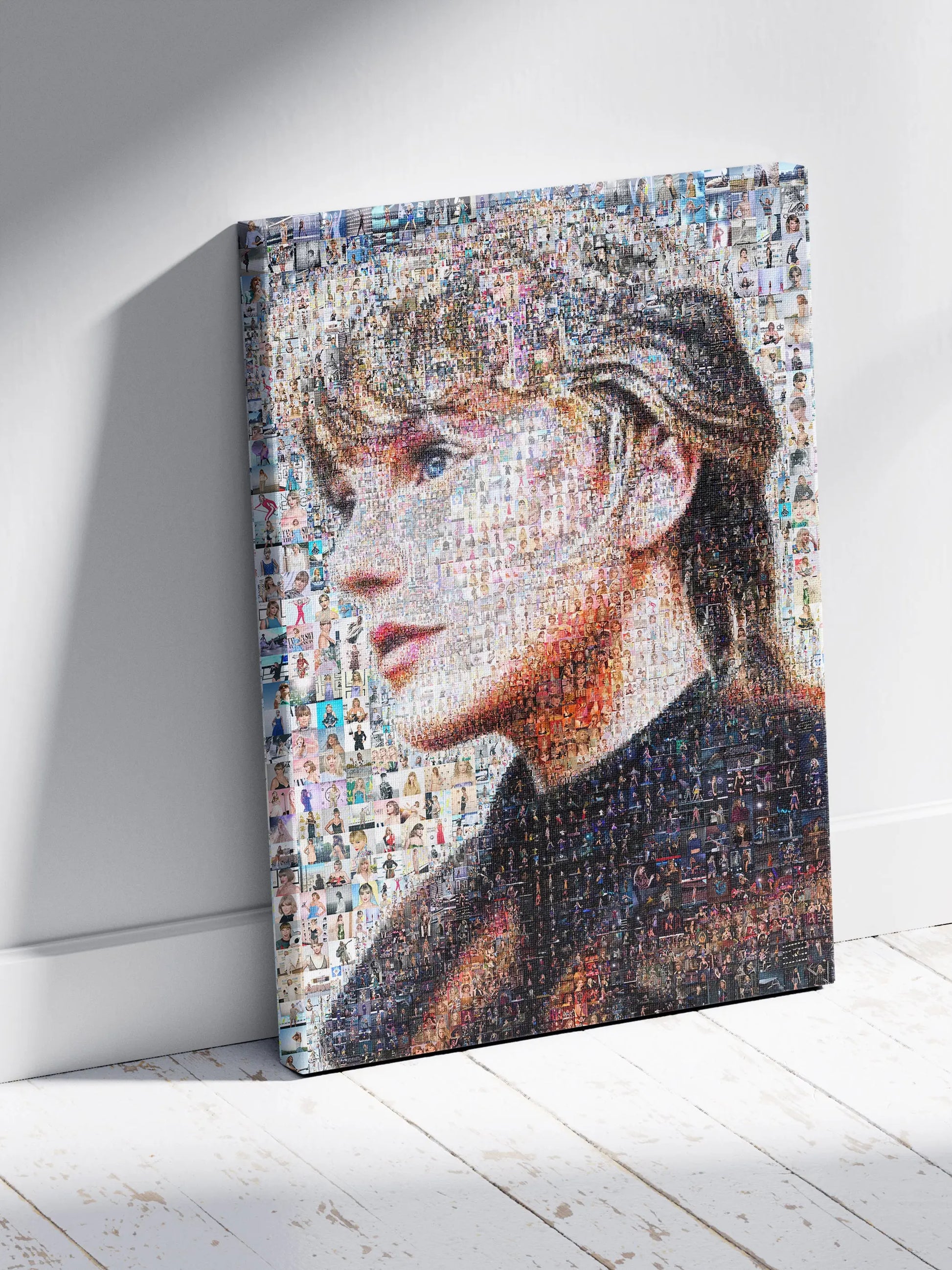 Stunning Taylor Swift Mosaic Artwork - Captivating Tribute to Iconic Moments AtelierMosaics