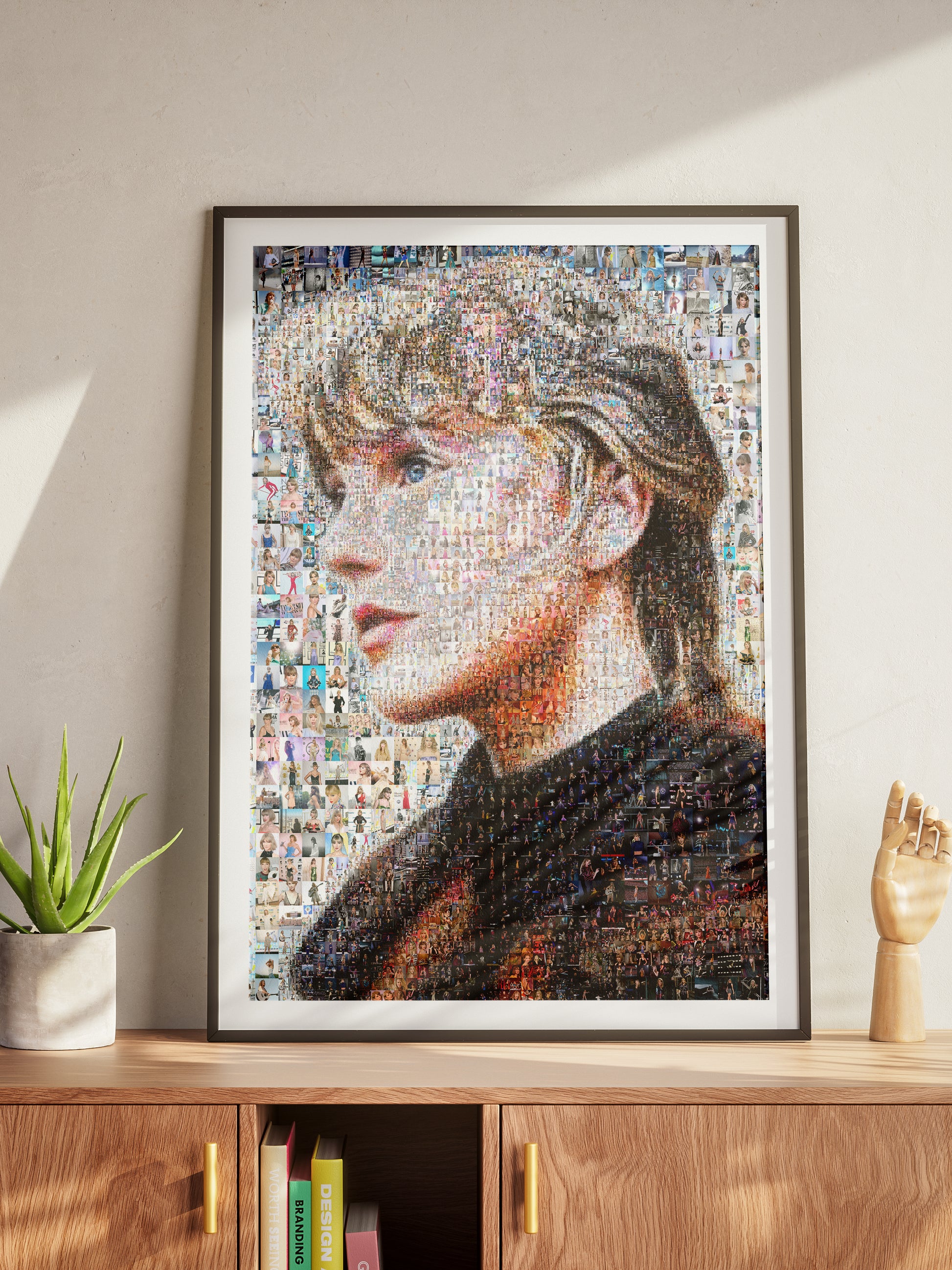 Stunning Taylor Swift Mosaic Artwork - Captivating Tribute to Iconic Moments AtelierMosaics