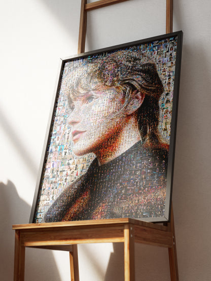 Stunning Taylor Swift Mosaic Artwork - Captivating Tribute to Iconic Moments AtelierMosaics