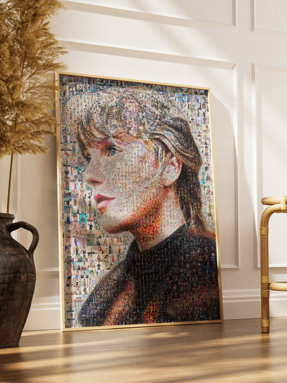 Stunning Taylor Swift Mosaic Artwork - Captivating Tribute to Iconic Moments AtelierMosaics