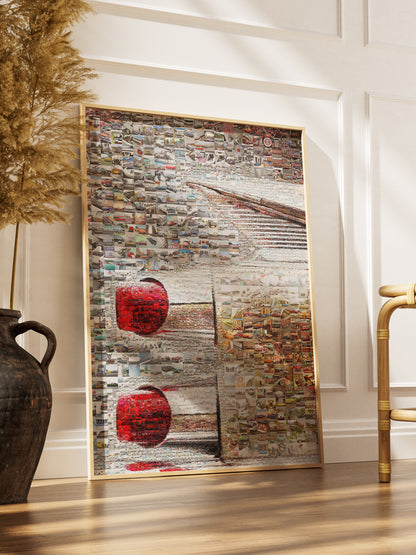 Stunning Mosaic Artwork Featuring Vintage Cars: Unique Wall Art for Car Enthusiasts AtelierMosaics