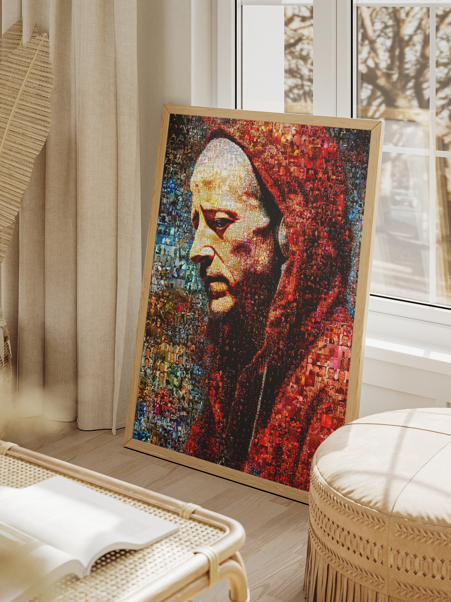Chester Bennington Mosaic Art Print - Tribute to Linkin Park's Iconic Frontman AtelierMosaics