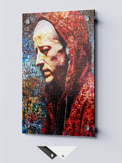 Chester Bennington Mosaic Art Print - Tribute to Linkin Park's Iconic Frontman AtelierMosaics