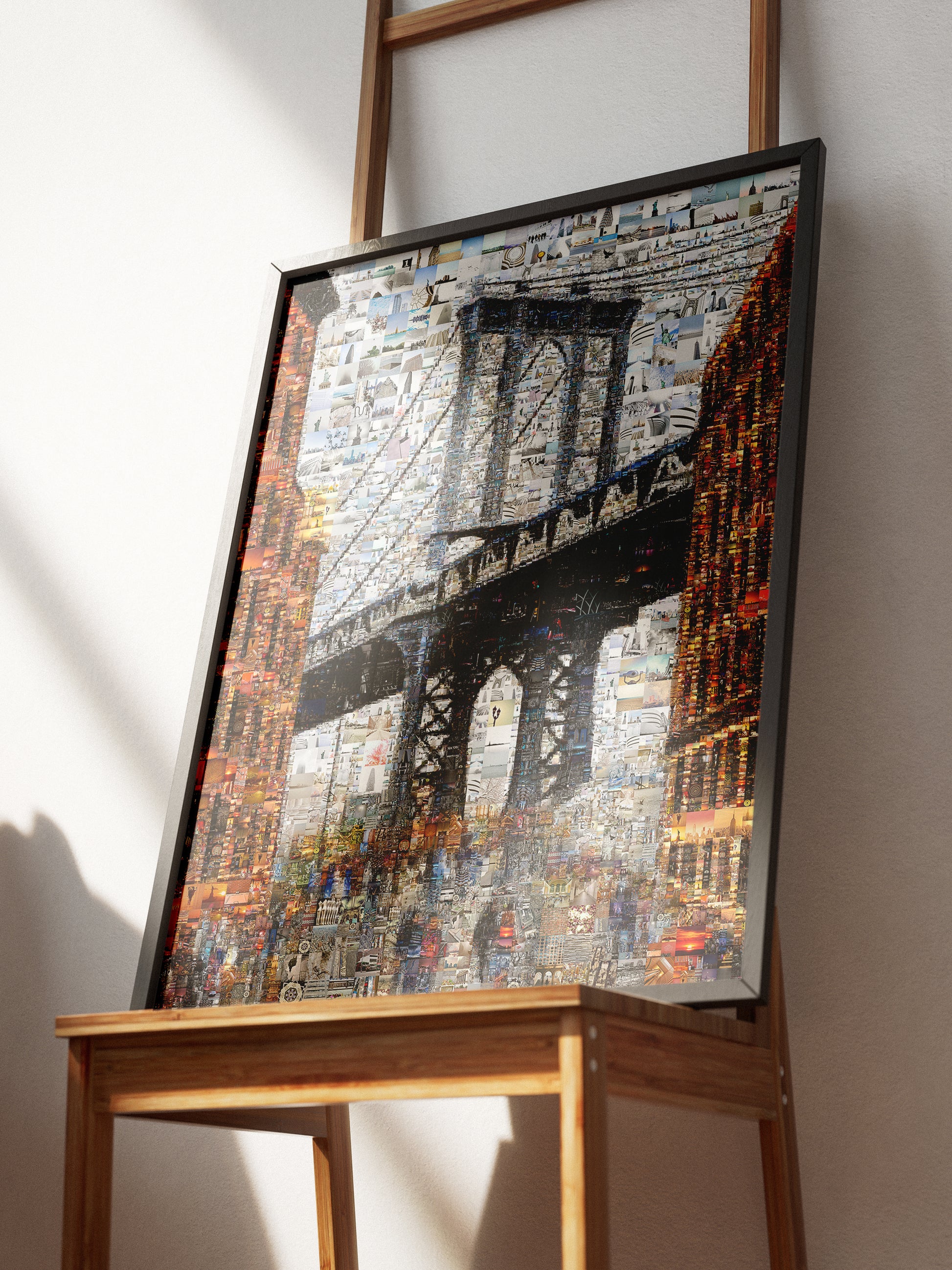 Stunning Brooklyn Bridge Mosaic Art - Unique Wall Décor for Home & Office | Perfect Gift Idea AtelierMosaics