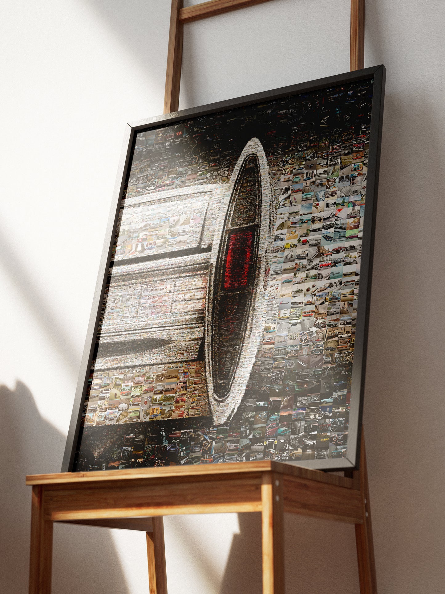 Stunning Automotive Mosaic Art - Unique Car-Themed Wall Decor for Car Lovers and Enthusiasts AtelierMosaics