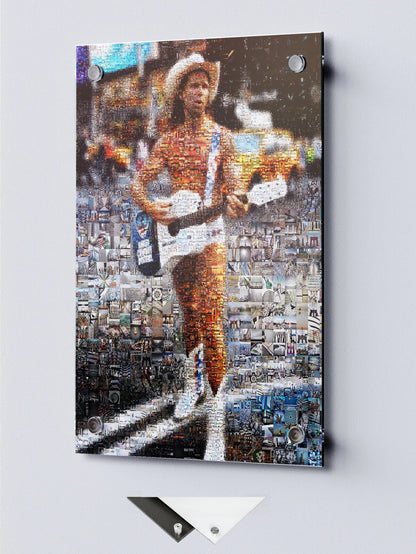 Vibrant Mosaic Art of a Guitarist: A Stunning Tribute to Music and Culture AtelierMosaics