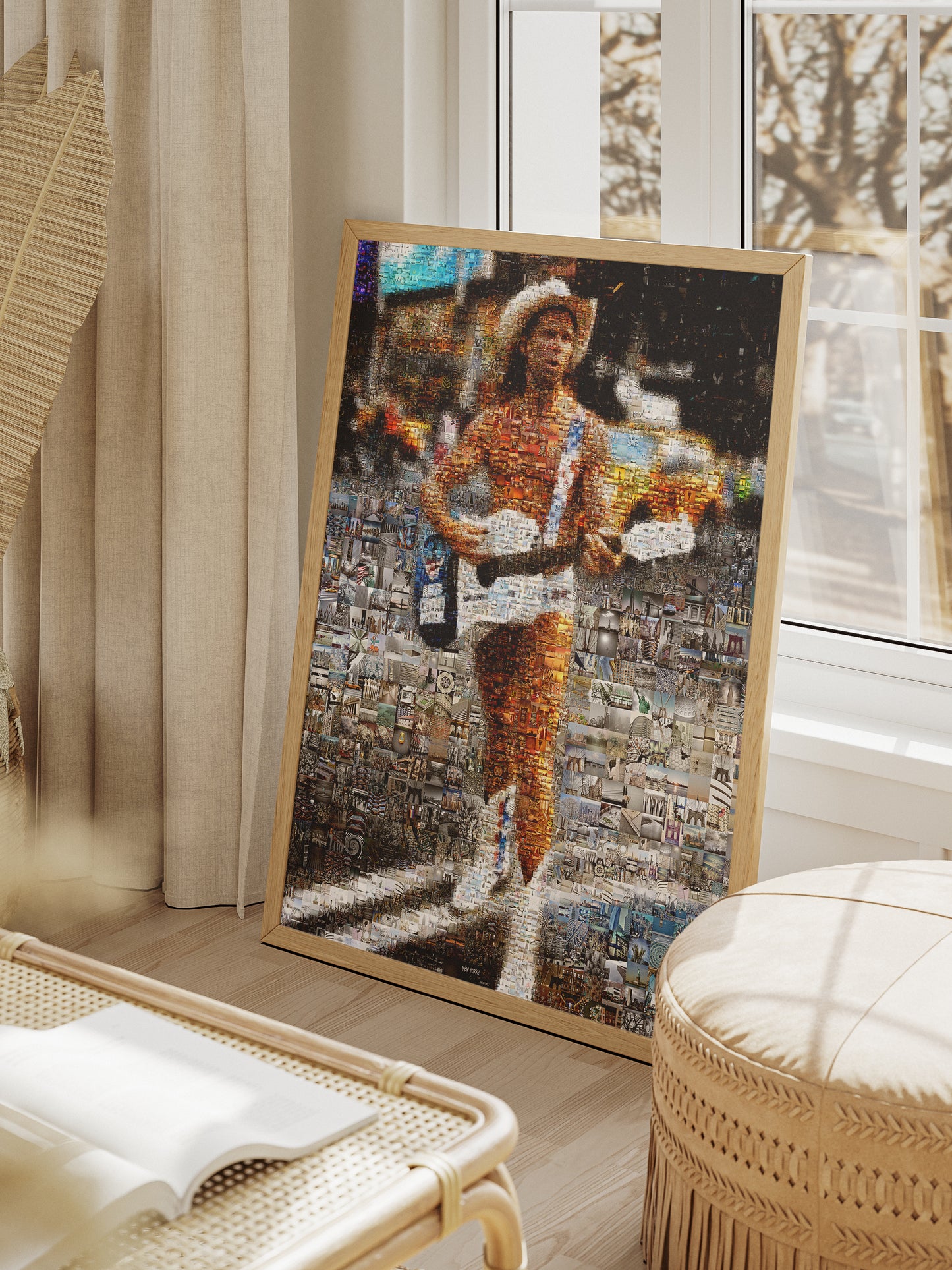 Vibrant Mosaic Art of a Guitarist: A Stunning Tribute to Music and Culture AtelierMosaics