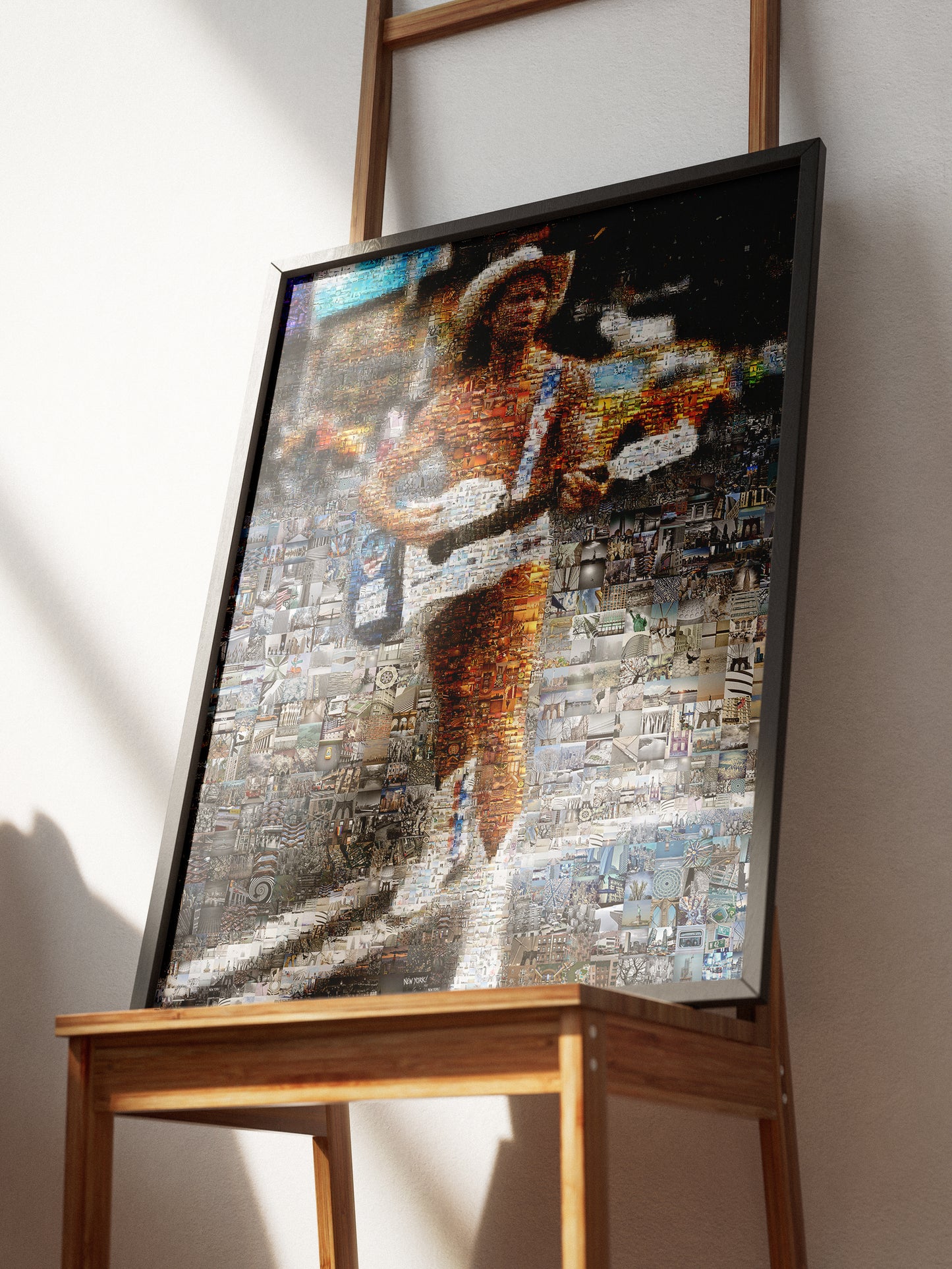 Vibrant Mosaic Art of a Guitarist: A Stunning Tribute to Music and Culture AtelierMosaics