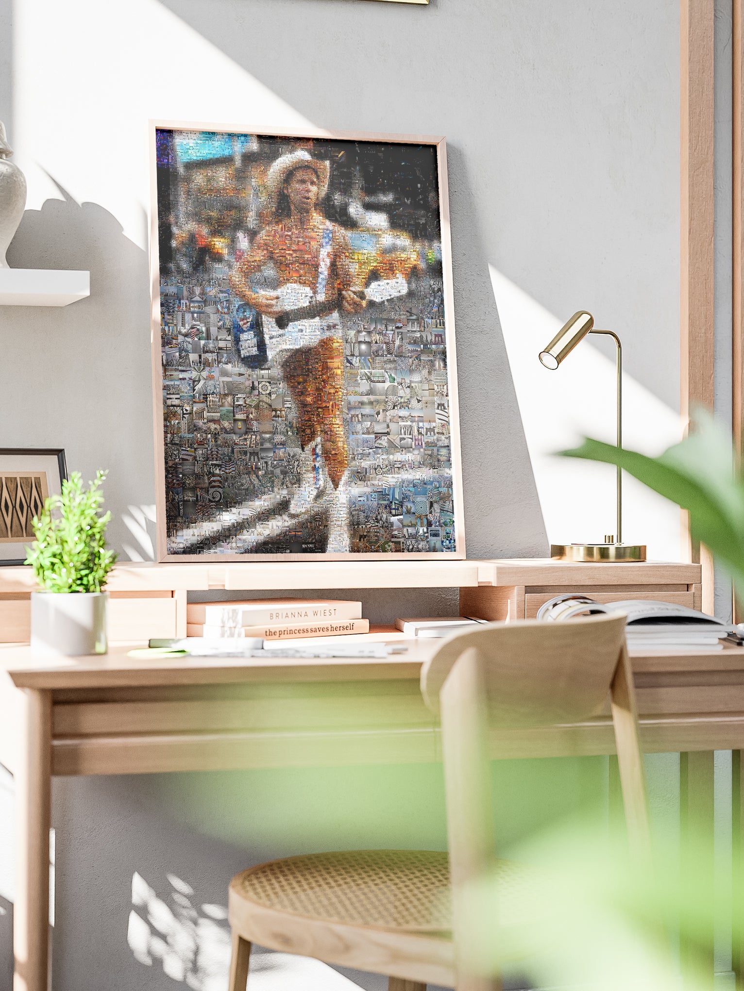 Vibrant Mosaic Art of a Guitarist: A Stunning Tribute to Music and Culture AtelierMosaics