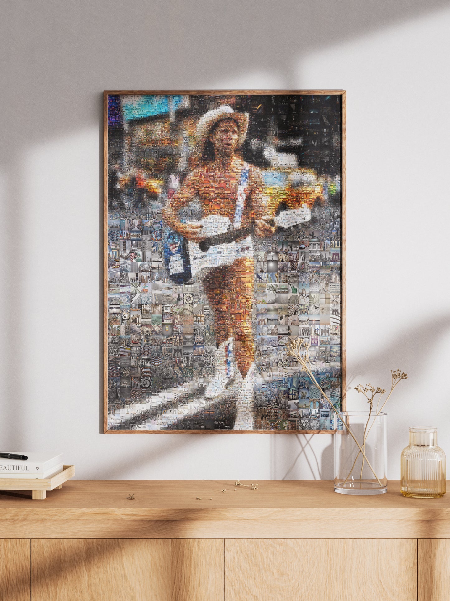 Vibrant Mosaic Art of a Guitarist: A Stunning Tribute to Music and Culture AtelierMosaics