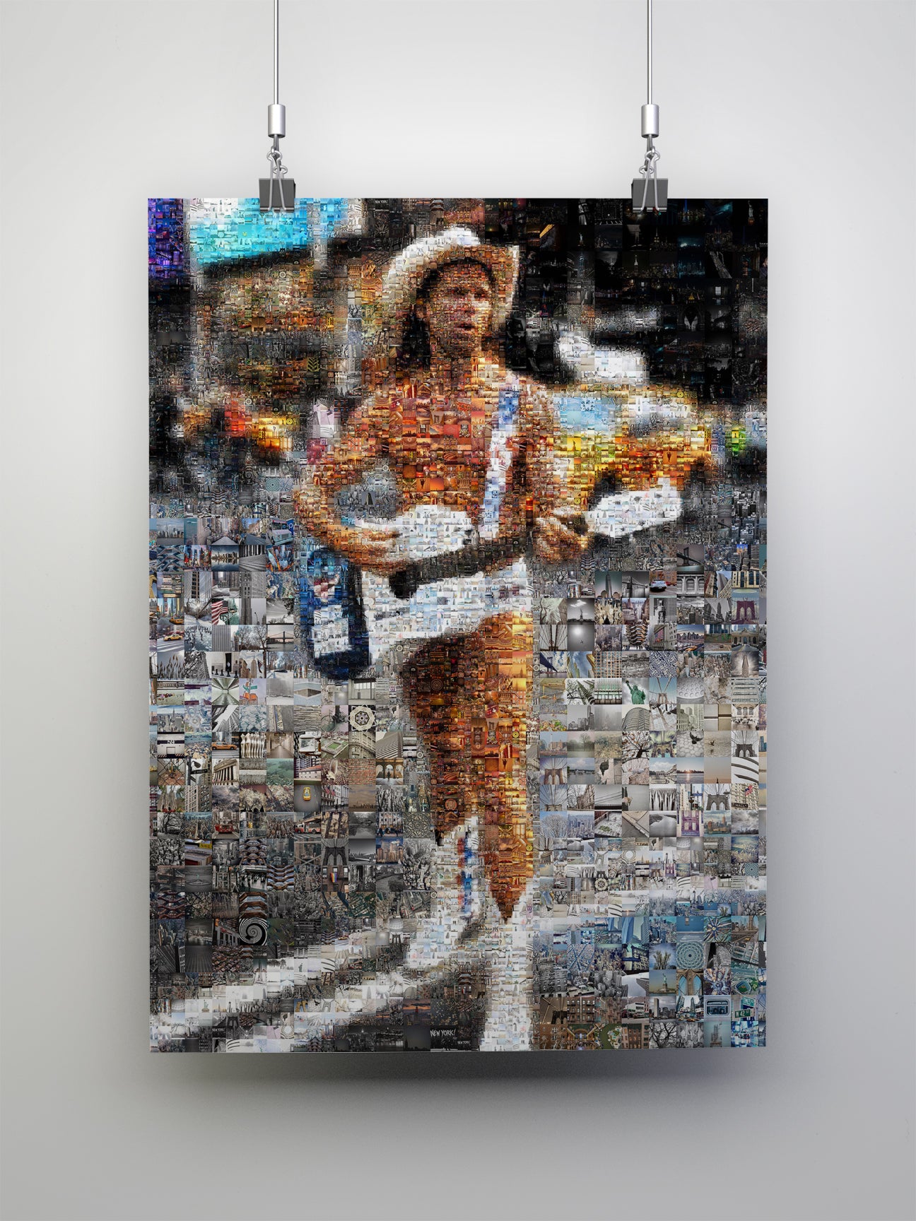 Vibrant Mosaic Art of a Guitarist: A Stunning Tribute to Music and Culture AtelierMosaics