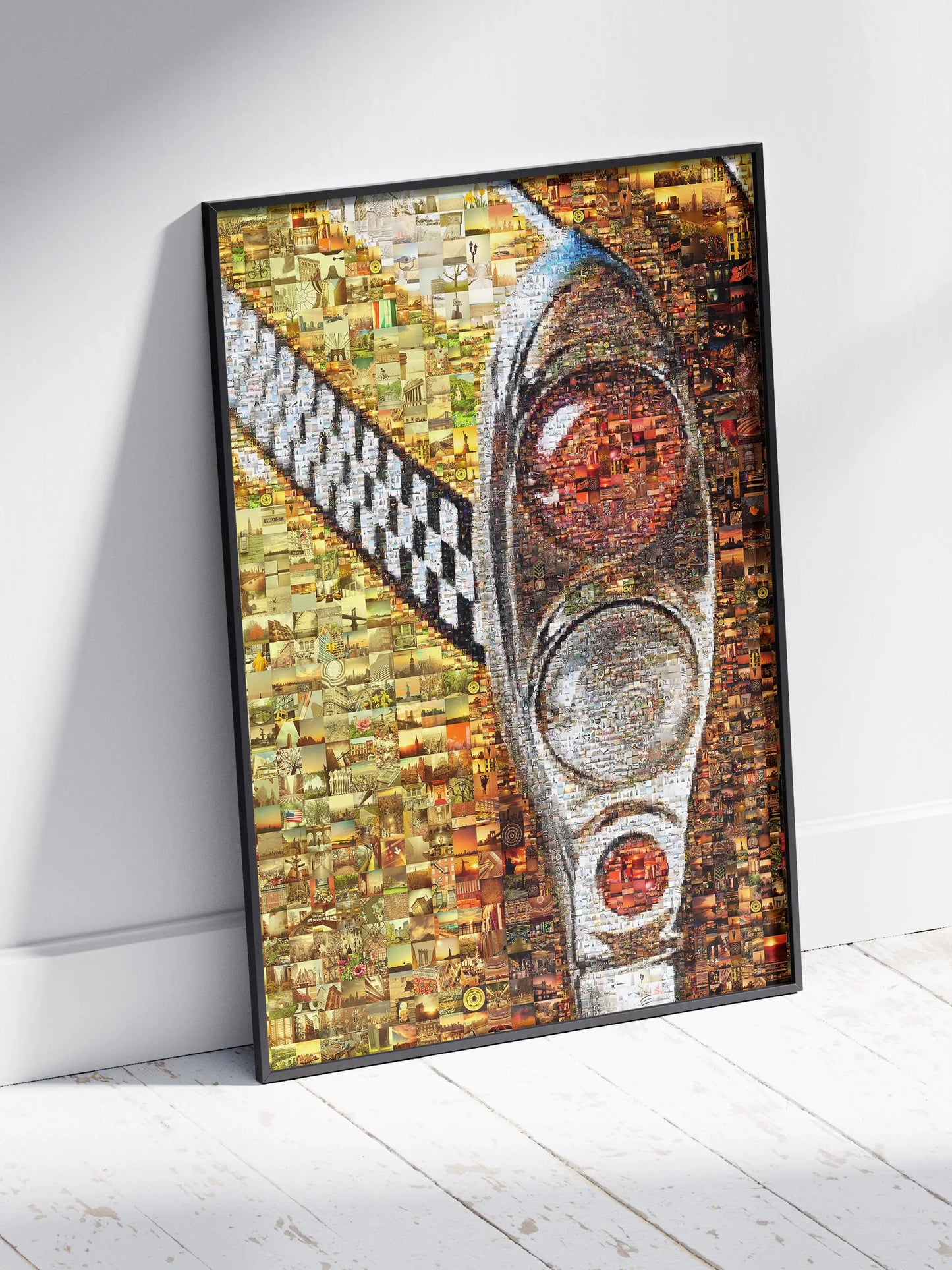 Stunning Traffic Light Mosaic Artwork - Unique Wall Decor for Home & Office AtelierMosaics